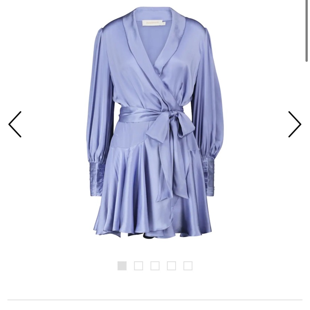 Zimmermann silk wrap dress never worn